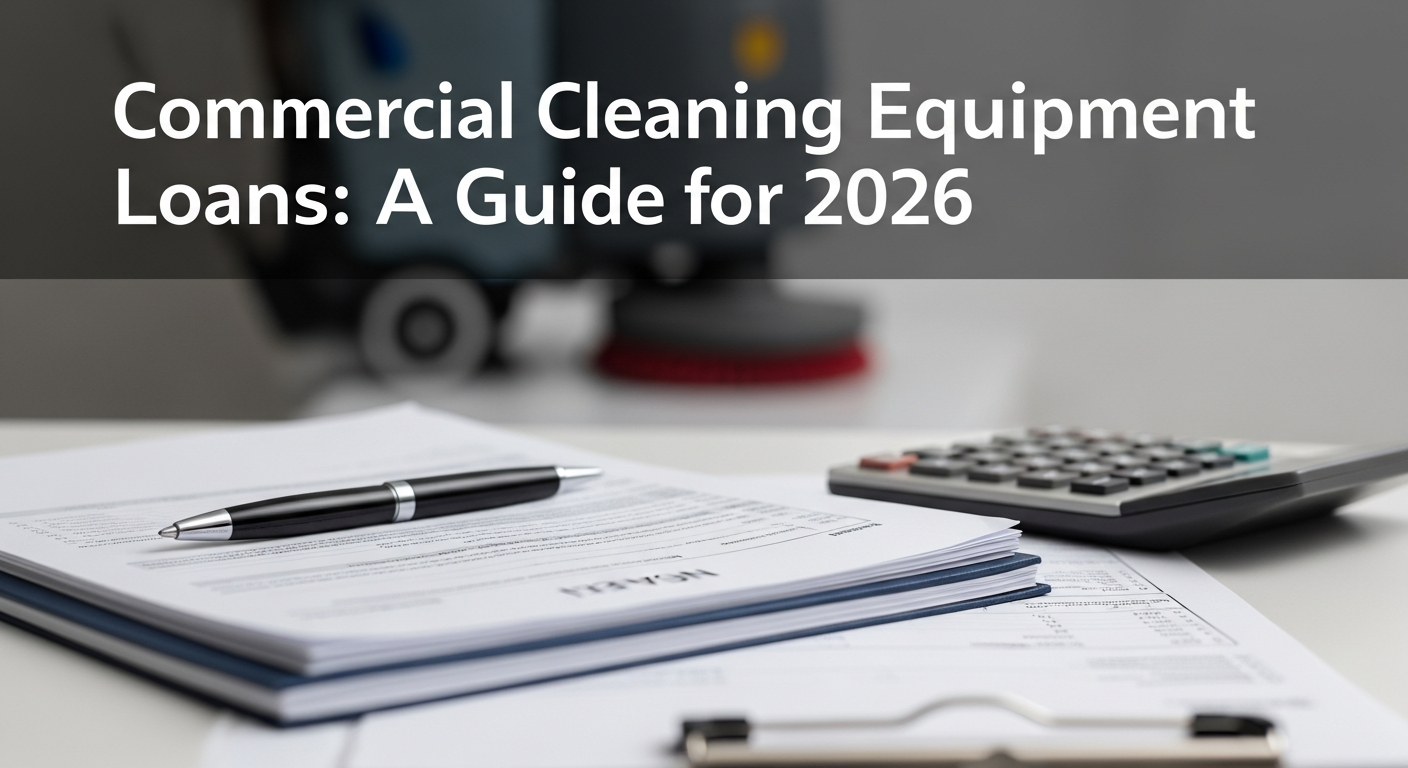 Illustration: Commercial Cleaning Equipment Loans: A Guide for 2026