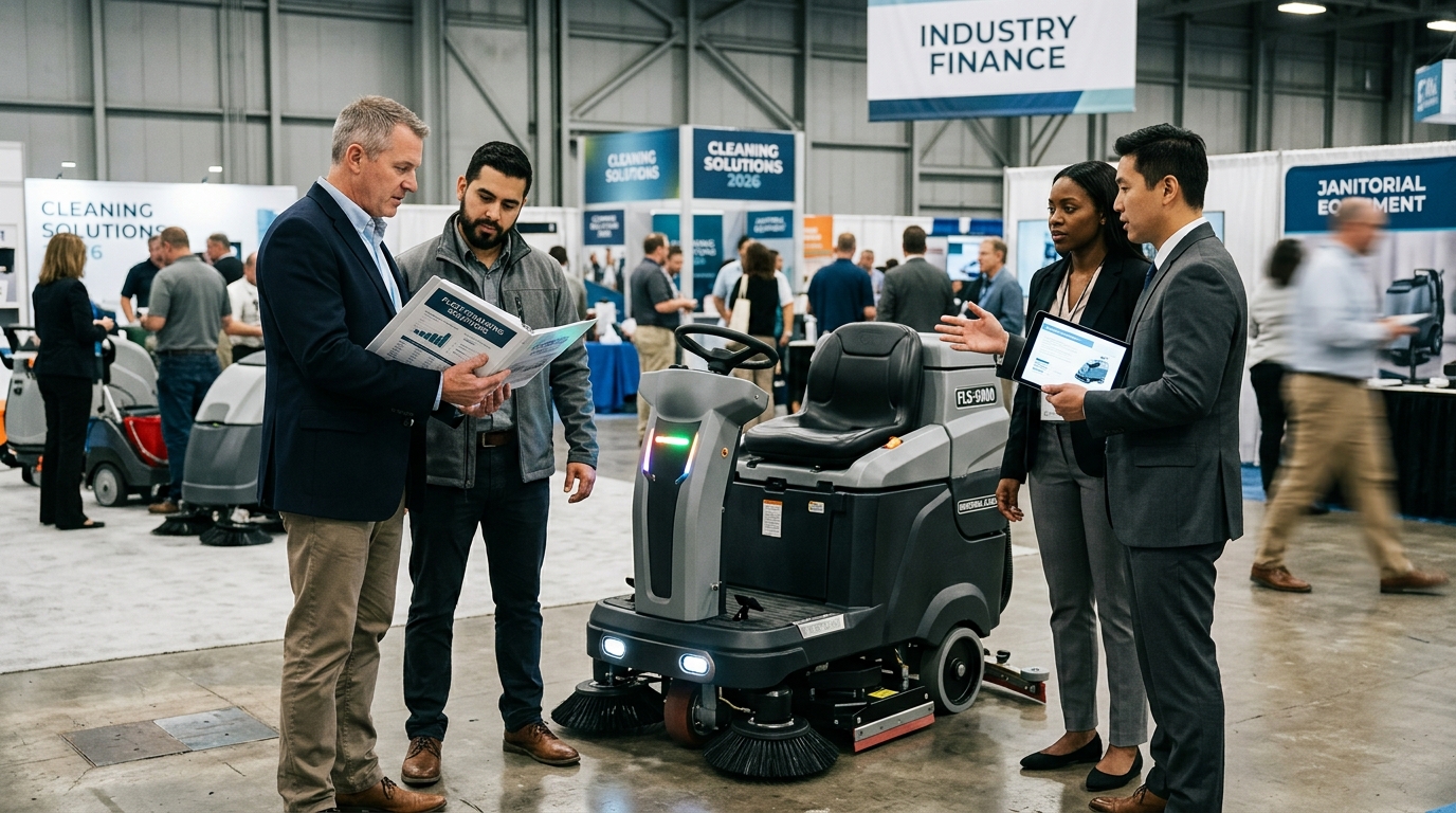Illustration: Financing Industrial Floor Scrubbers: A Buyer’s Guide for 2026
